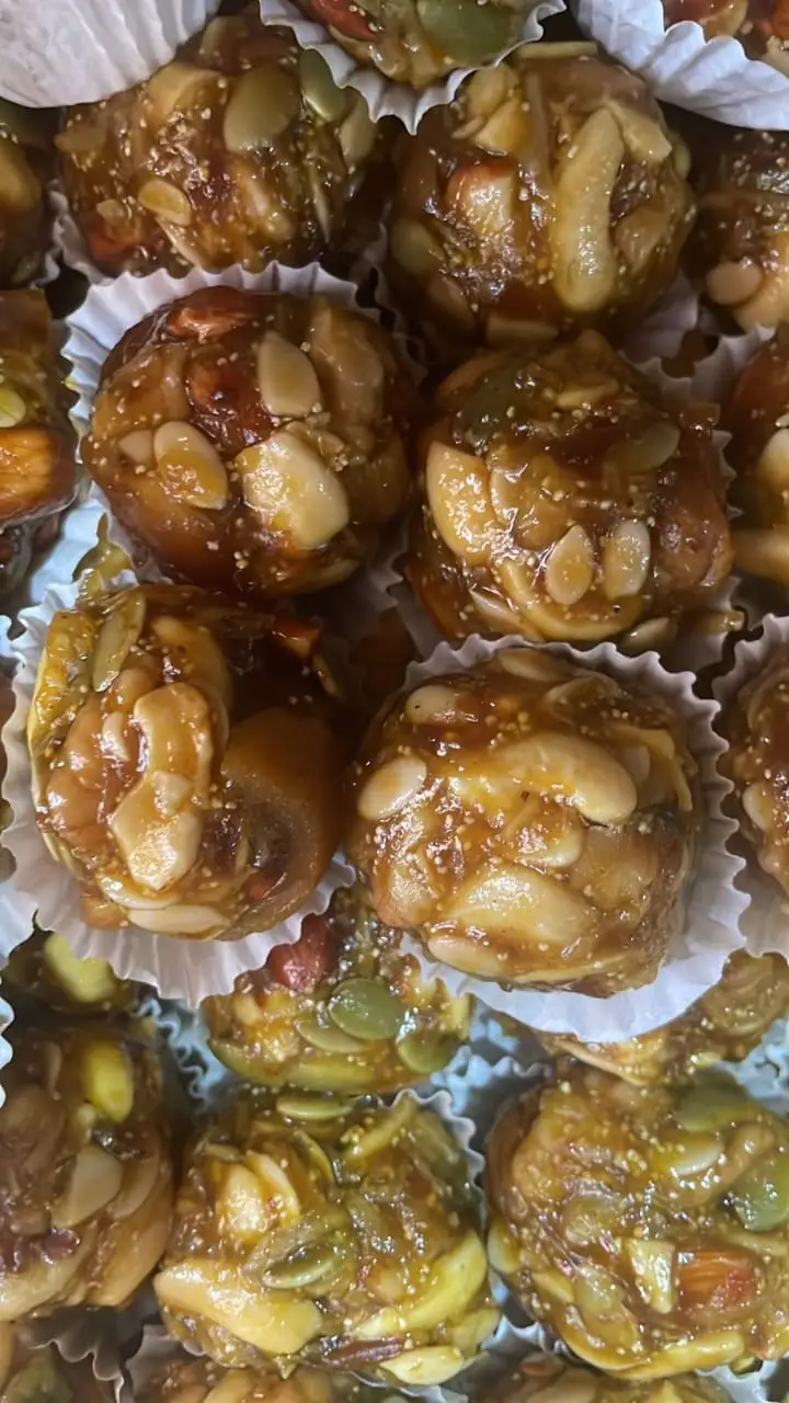 Dry fruits laddu